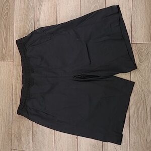 LULULEMON Solid Black Medium Mens Athletic‎ Running Workout Shorts
